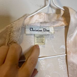 Vintage Christian Dior Nightgown Robe Lingerie size Large